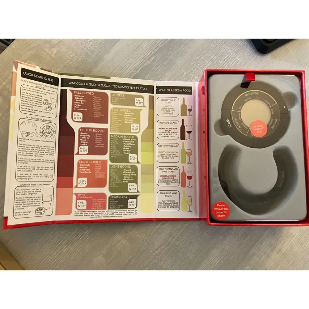 Kelvin Duo wine thermometer
